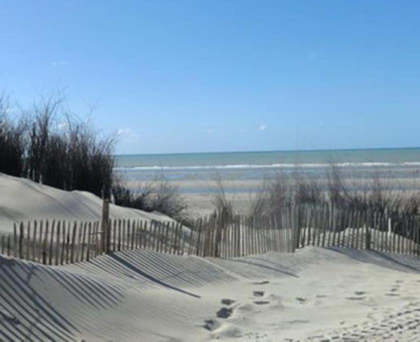 Jolie Maison Sur Golf, Proche Plage, Fort-Mahon Exteriér fotografie